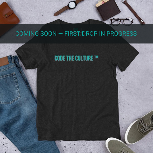 Code The Culture™ T-Shirt | Afro-Futurist Streetwear